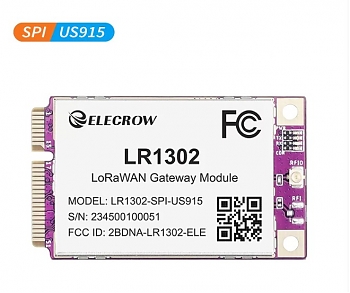 <p> Elecrow  LR1302 -   Raspberry Pi LoRaWAN-,    IoT-    .  Elecrow,    Raspberry Pi Pico Advanced Kit,     LR1302 LoRaWAN Gateway Module SPI US915 SX1302,   .       GPS      RTC,        .</p>